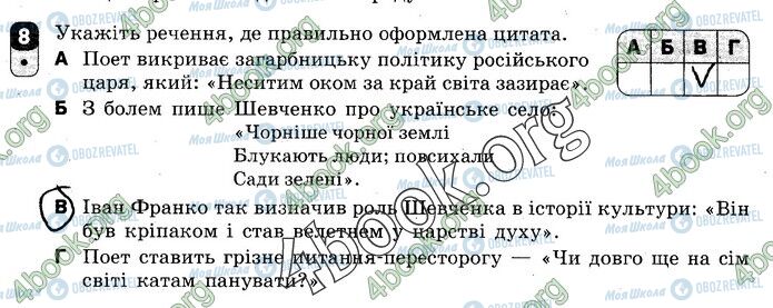 ГДЗ Укр мова 9 класс страница В2 (8)